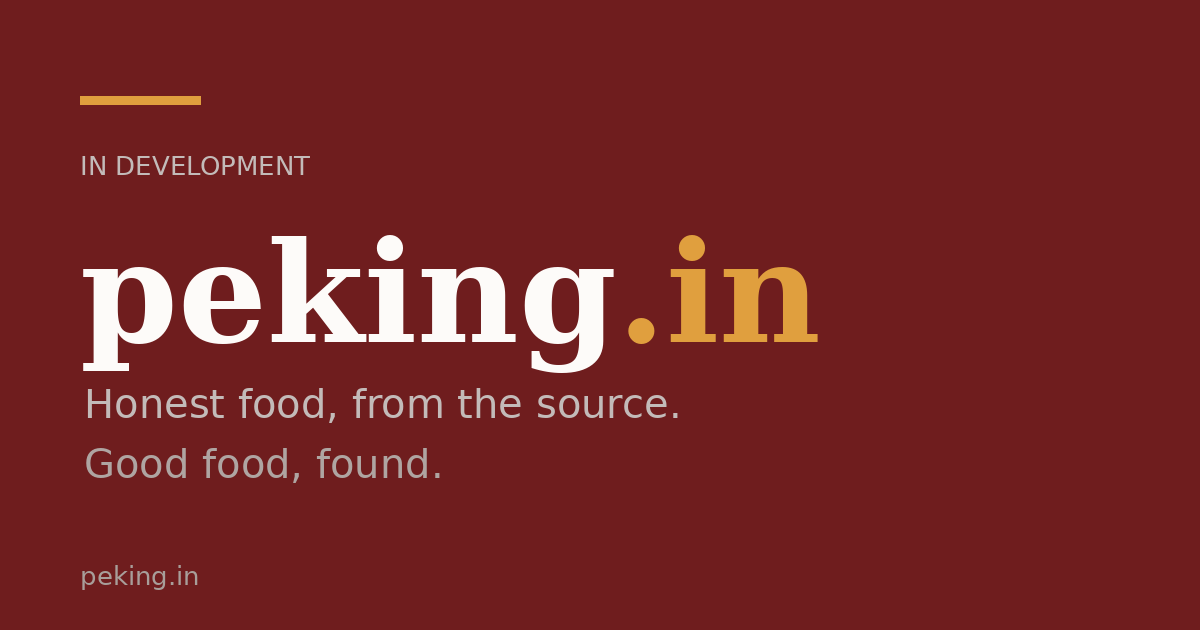 Link preview image for peking.in